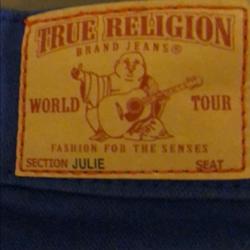 New Electric/Royal Blue True Religion size 25